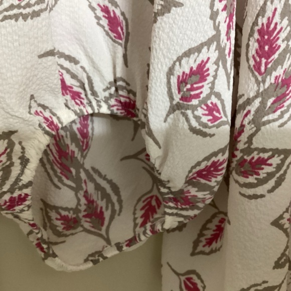 Floral Print Women's Top - Picture 4 of 4